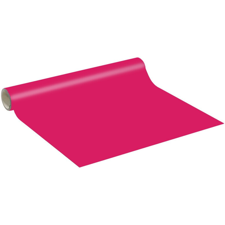 Decoratieve zelfklevende vinylsticker op rol per meter - Wasbare, waterdichte sticker voor muren, keukens en meubels - 60 cm x 3 m - Fuchsia Decoratieve zelfklevende vinylsticker op rol per meter - Wasbare, waterdichte sticker voor muren, keukens en meubels - 60 cm x 3 m - Fuchsia afbeelding 1