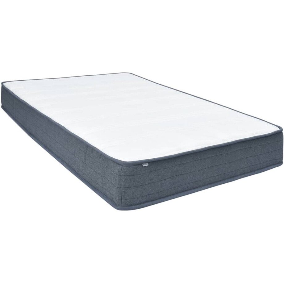 vidaXL Boxspringmatras - 190x140 cm - Comfortabel Wit Boxspringmatras - Boxspringmatrassen - Matras - Matras Voor Boxspring vidaXL Boxspringmatras - 190x140 cm - Comfortabel Wit Boxspringmatras - Boxspringmatrassen - Matras - Matras Voor Boxspring afbeelding 1