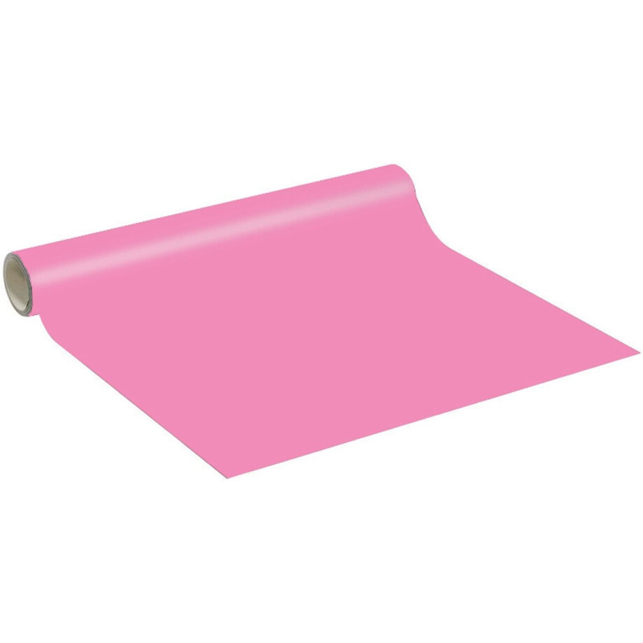 Decoratieve zelfklevende vinylsticker op rol per meter - Wasbare, waterdichte sticker voor muren, keukens en meubels - 60 cm x 8 m - Roze Decoratieve zelfklevende vinylsticker op rol per meter - Wasbare, waterdichte sticker voor muren, keukens en meubels - 60 cm x 8 m - Roze afbeelding 1