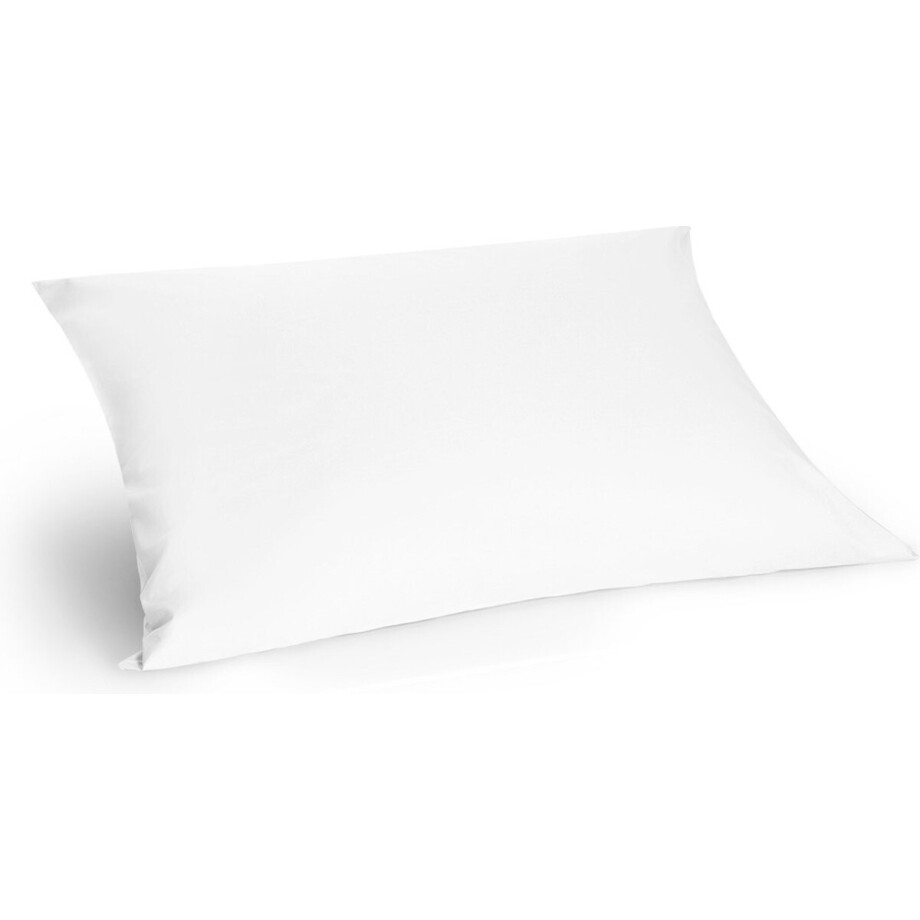 Yumeko kussensloop percal katoen wit 50x70 - Bio, eco & fairtrade - 1 stuk afbeelding 1