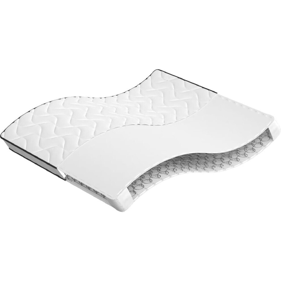 vidaXL - Binnenveringmatras - middelhard - 180x200 - cm vidaXL - Binnenveringmatras - middelhard - 180x200 - cm afbeelding 1