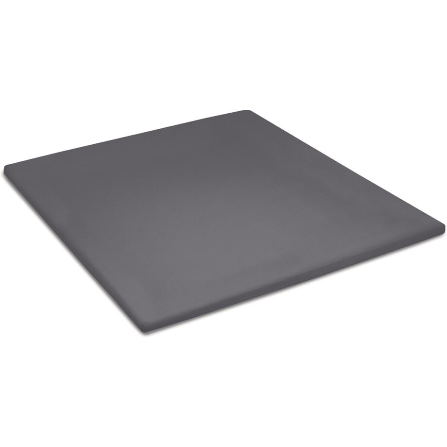 Cinderella single-split topper jersey 160 x 200 / 210cm (94) light grey (tot 15cm) afbeelding 1