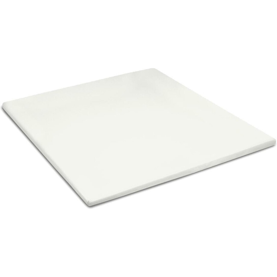 Cinderella Weekend Hoeslaken - Topper - Katoen - 180x200 cm - tot 15 cm  - Ivoor afbeelding 1