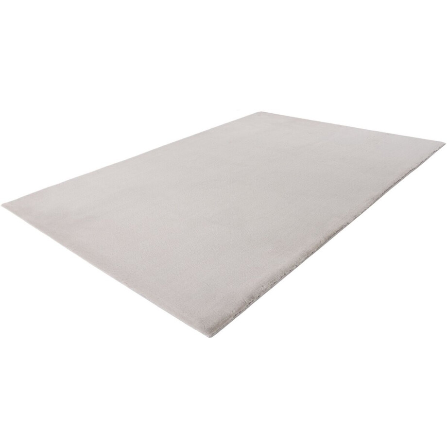 Lalee Spirit Vloerkleed - Antislip Tapijt - Fluffy - Licht Taupe - Hoogpolig en Zacht - Modern en Veilig afbeelding 1
