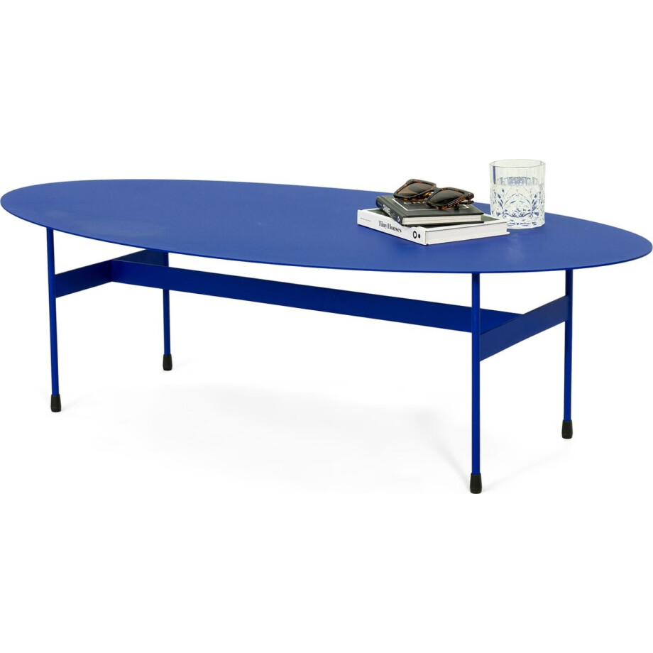 Spinder Design salontafel Mira Oval - Ultramarine - Staal afbeelding 1