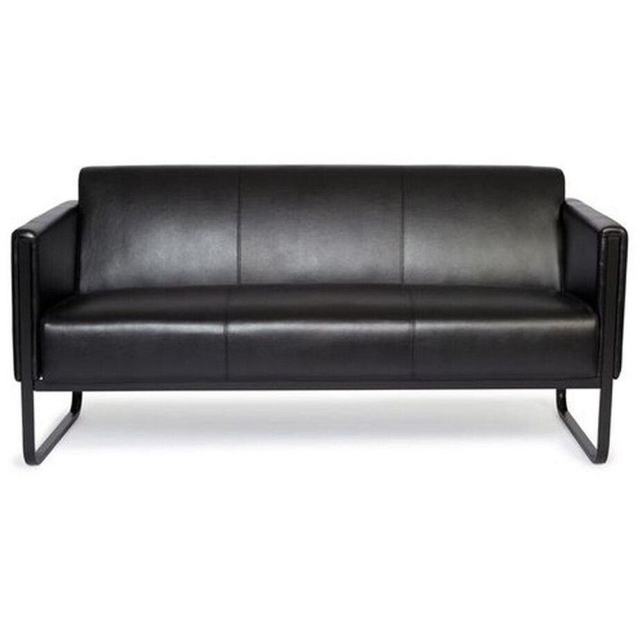 Bali Black | 3-Zits - Lounge bank / sofa Zwart afbeelding 1