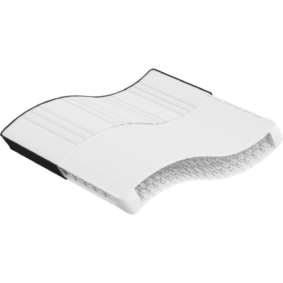 vidaXL - Binnenveringmatras - middelhard - 180x200 - cm afbeelding 1