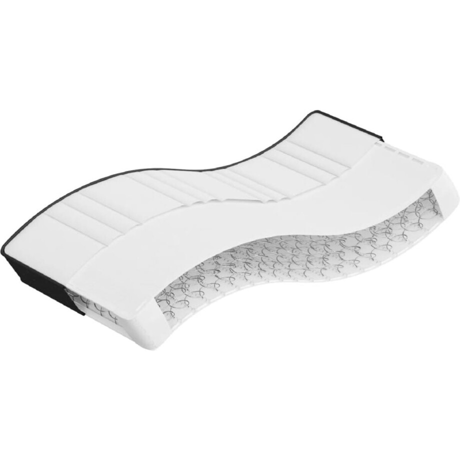 vidaXL - Binnenveringmatras - middelhard - 90x200 - cm afbeelding 1