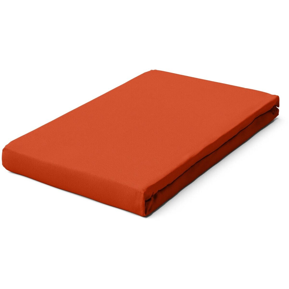 Schlafgut Pure Jersey Hoeslaken S - 90x190 - 100x220 269 Red Mid Schlafgut Pure Jersey Hoeslaken S - 90x190 - 100x220 269 Red Mid afbeelding 1