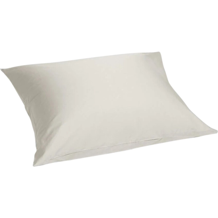Yumeko kussensloop katoensatijn sandy grijs 50x60 - Bio, eco & fairtrade - 1 stuk Yumeko kussensloop katoensatijn sandy grijs 50x60 - Bio, eco & fairtrade - 1 stuk afbeelding 1