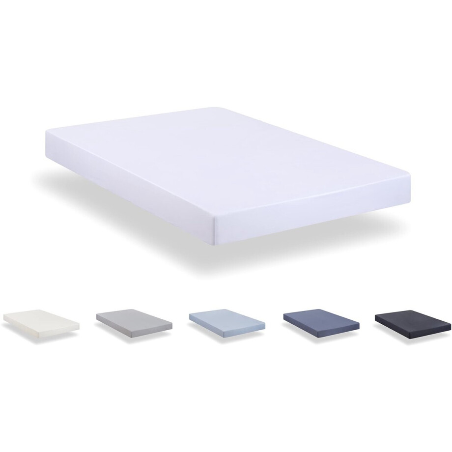 TheLau ® Extra Zacht Hoeslaken van Premium Microvezel voor 80 x 190/200 cm Matrassen in Wit TheLau ® Extra Zacht Hoeslaken van Premium Microvezel voor 80 x 190/200 cm Matrassen in Wit afbeelding 1