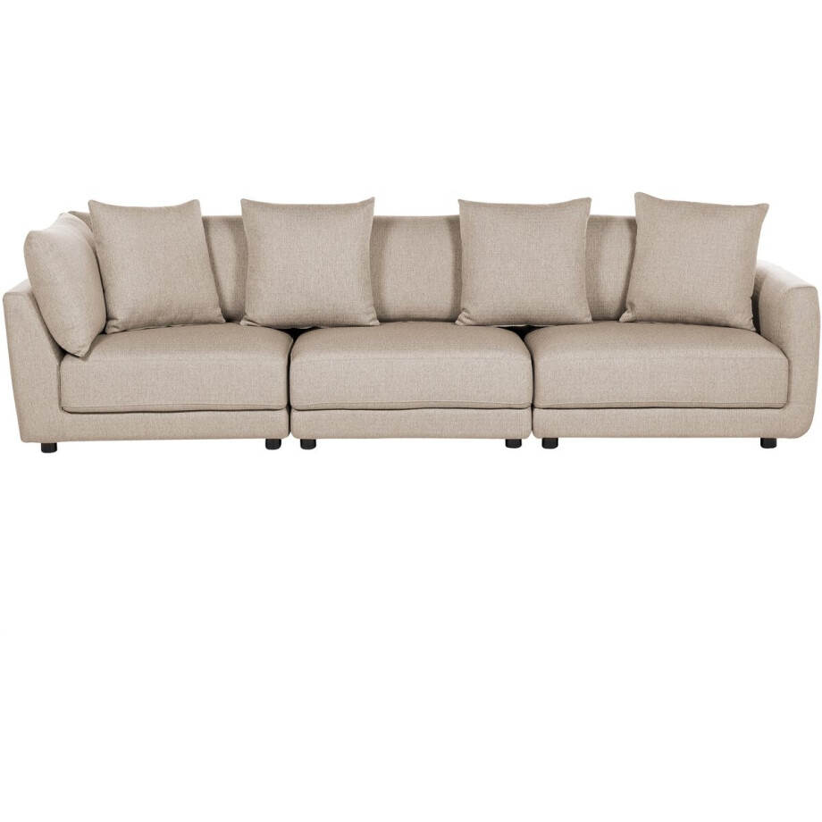 SIGTUNA - Driezitsbank - Beige - Polyester afbeelding 1