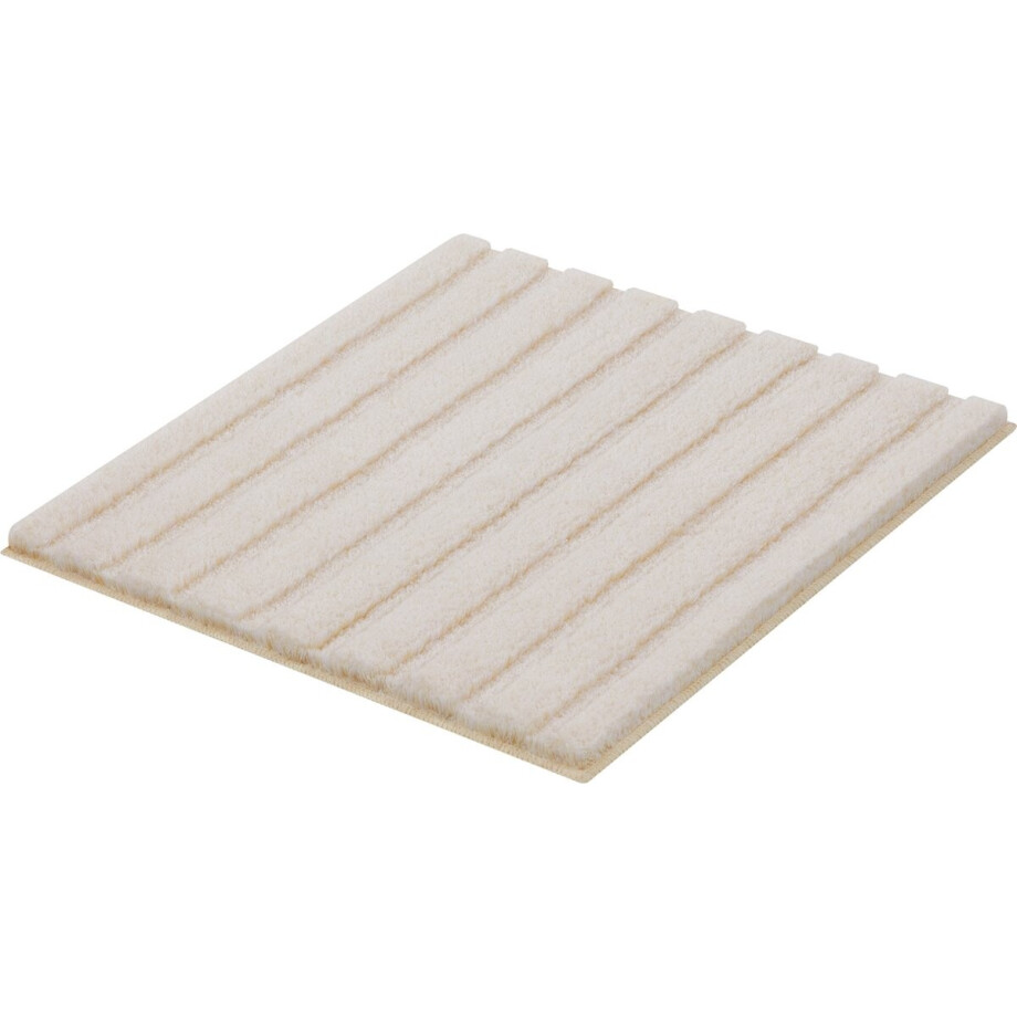 Klein Wolke - Badmat - Cord - 60x60 cm - Beige Klein Wolke - Badmat - Cord - 60x60 cm - Beige afbeelding 1
