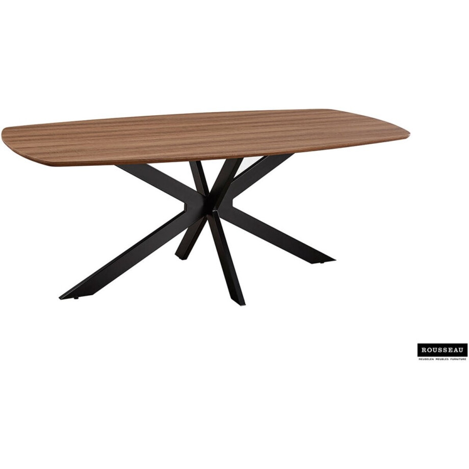 Tafel 'Aziz' 200 cm Deens Ovaal Decor Oude Eik Tafel 'Aziz' 200 cm Deens Ovaal Decor Oude Eik afbeelding 1