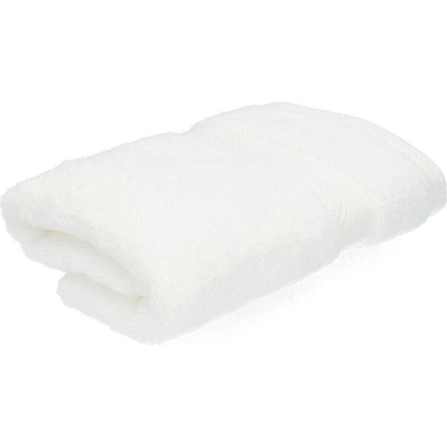 Lasa Home | Badhanddoek Royal Cresent Wit 50x100 cm Lasa Home | Badhanddoek Royal Cresent Wit 50x100 cm afbeelding 1