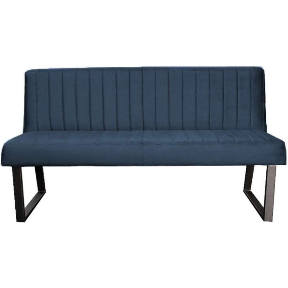Eetkamerbank - Hengelo - stof Element blauw 13 - 140 cm Eetkamerbank - Hengelo - stof Element blauw 13 - 140 cm afbeelding 1