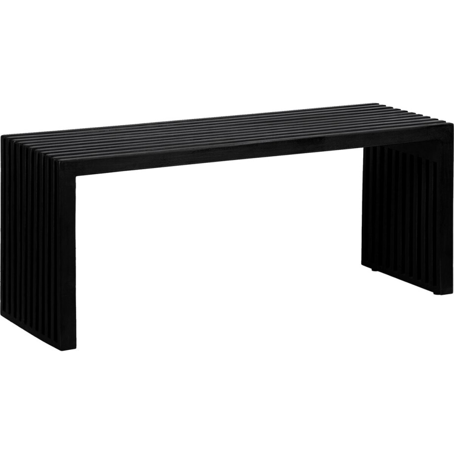 Lewis & Loft Halbankje Lexi - FSC® mangohout - Zwart afbeelding 1