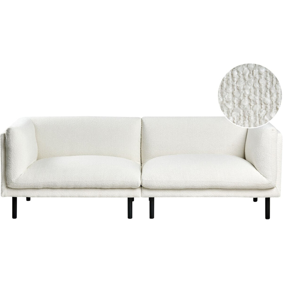 VORGOD - Driezitsbank - Off-white - Bouclé VORGOD - Driezitsbank - Off-white - Bouclé afbeelding 1
