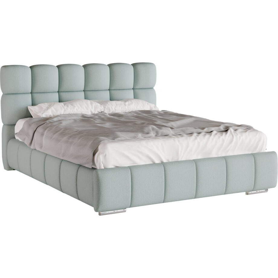 Tweepersoonsbed Bliss 160 x 200 cm met opbergruimte, lattenbodem en 7zonen Multipocketmatratze CIRA (24cm) Tweepersoonsbed Bliss 160 x 200 cm met opbergruimte, lattenbodem en 7zonen Multipocketmatratze CIRA (24cm) afbeelding 1
