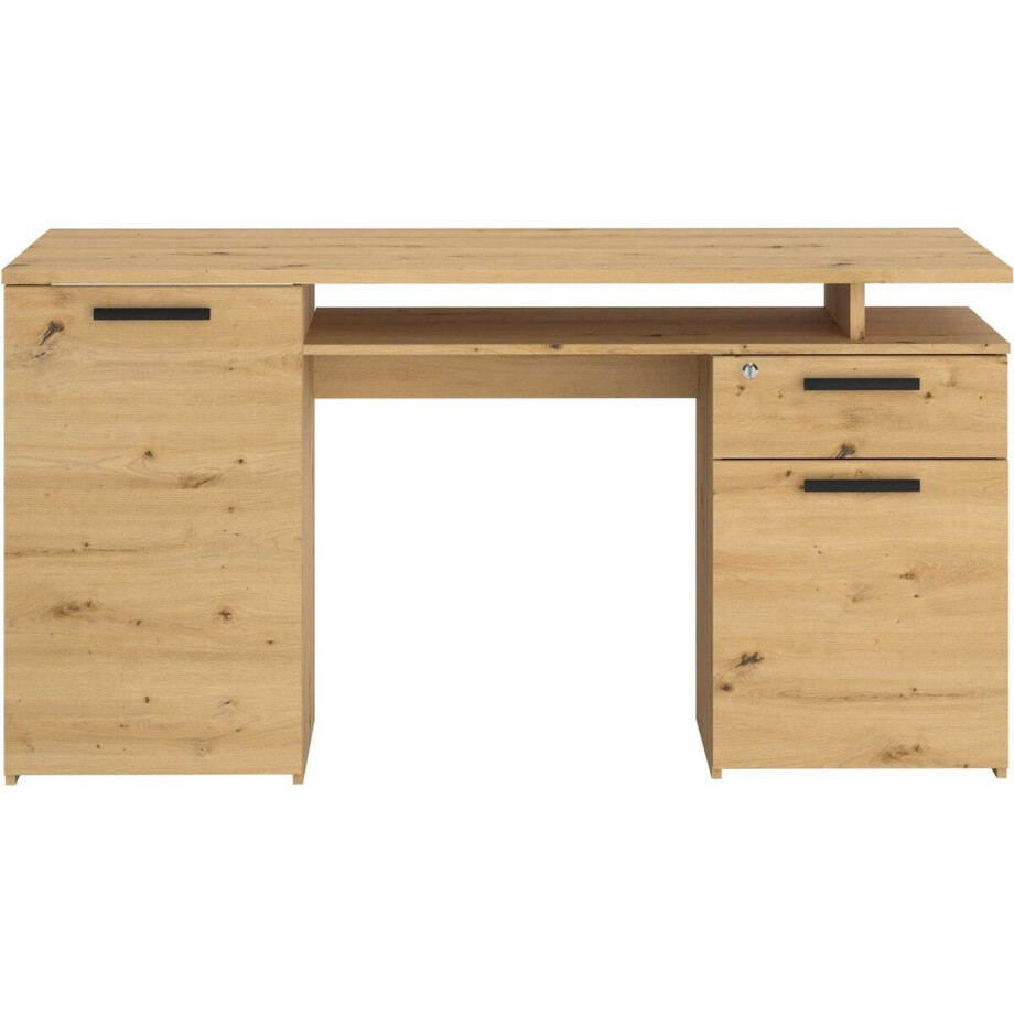 Parisot - Bureau - 152 cm - Bruin Parisot - Bureau - 152 cm - Bruin afbeelding 1