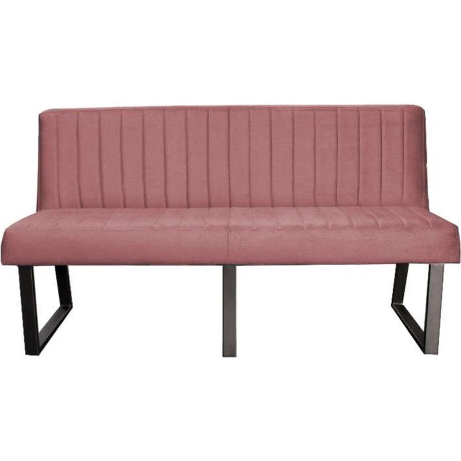 Eetkamerbank - Hengelo - stof Element roze 10 - 180 cm Eetkamerbank - Hengelo - stof Element roze 10 - 180 cm afbeelding 1