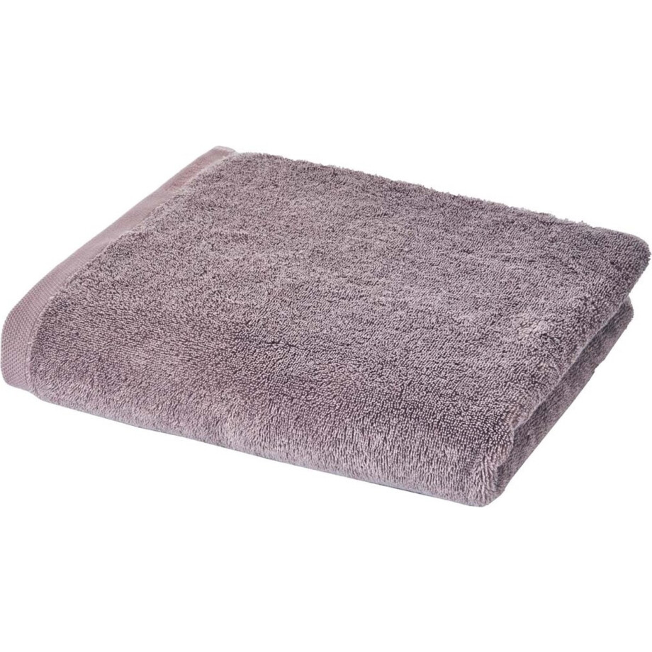 London Handdoek Malva | Roze / Paars / Bruin | Katoen afbeelding 1