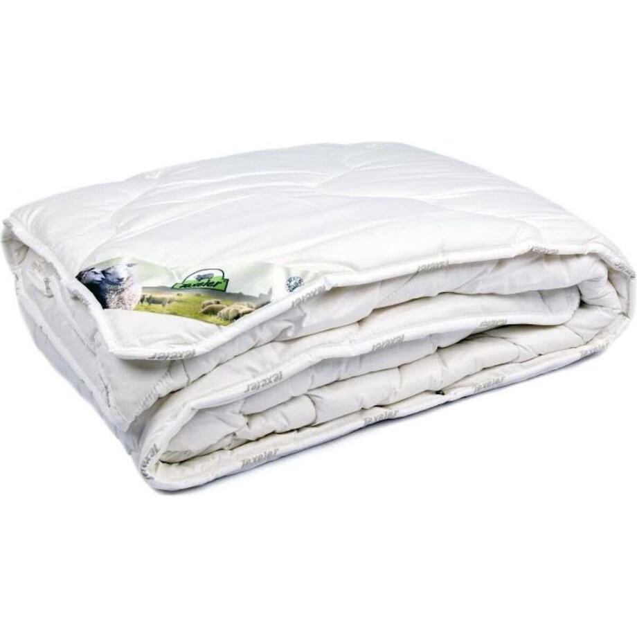Texeler - dekbed wol - Tencel Natuur Single - 140x220 Texeler - dekbed wol - Tencel Natuur Single - 140x220 afbeelding 1