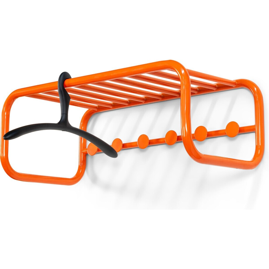 Spinder Design kapstok Retro Kapstok - Pure Orange - 6 haken - Staal afbeelding 1