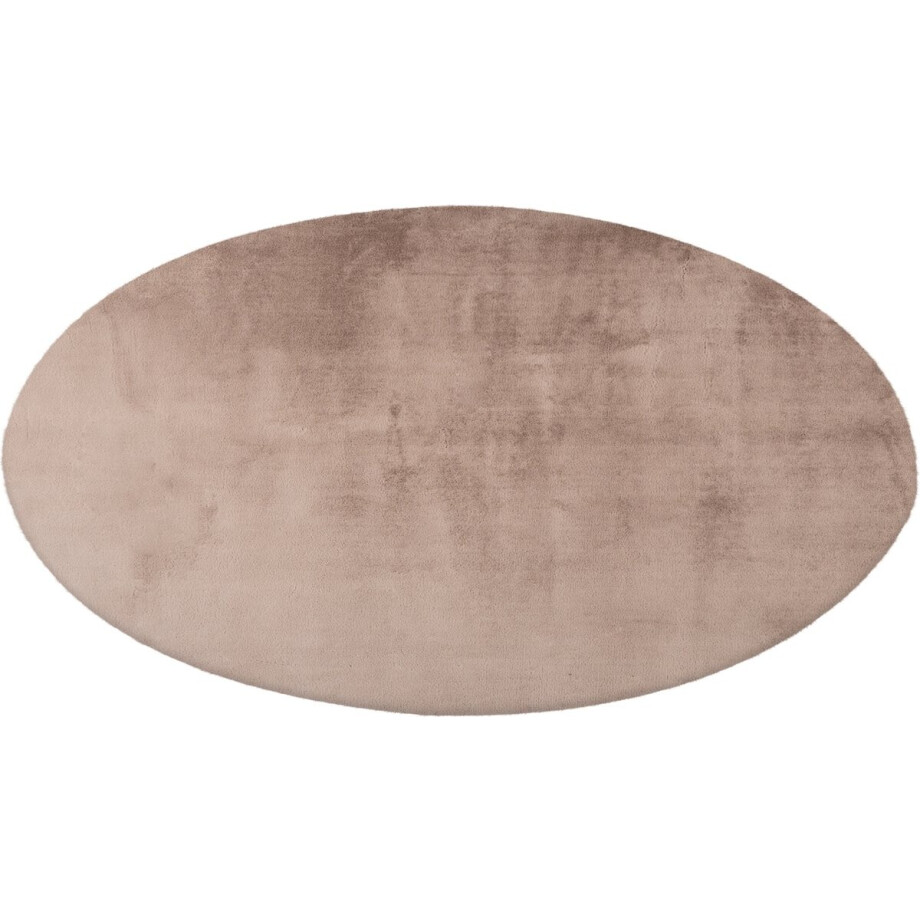 Lalee Paradise - ROND Superzacht - Hoogpolig - Vloerkleed – Fluffy - comfy Tapijt – Karpet - 160x160 cm ROND Taupe afbeelding 1