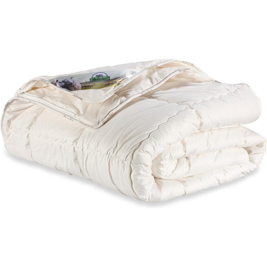 Texeler Puurnatuur Wollen Dekbed Dubbel - 4-Seizoenen - 100% wol - Eenpersoons - 140x200 cm afbeelding 1