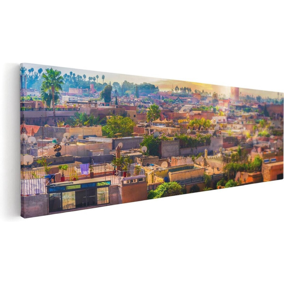 Artaza Canvas Schilderij Medina van Marrakesh in Marokko - 60x20 - Foto Op Canvas - Canvas Print Artaza Canvas Schilderij Medina van Marrakesh in Marokko - 60x20 - Foto Op Canvas - Canvas Print afbeelding 1