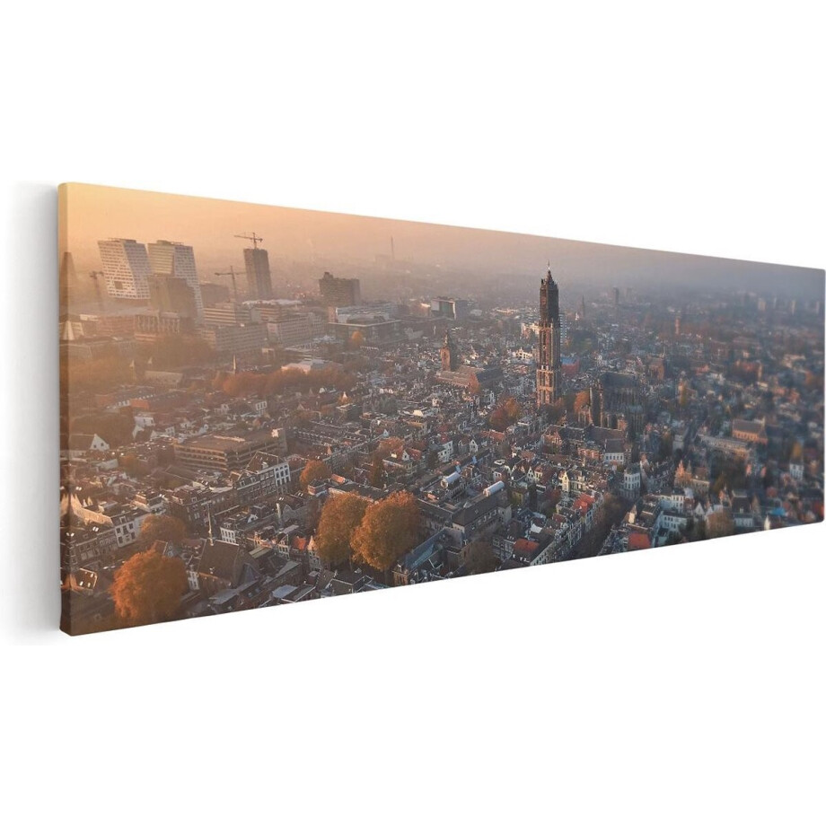 Artaza Canvas Schilderij Utrecht - 90x30 cm - Wanddecoratie Skyline - Muurdecoratie Domtoren - Schilderijen Utrecht Artaza Canvas Schilderij Utrecht - 90x30 cm - Wanddecoratie Skyline - Muurdecoratie Domtoren - Schilderijen Utrecht afbeelding 1