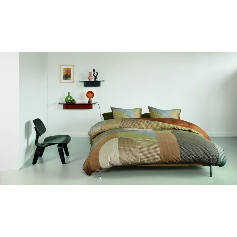 Beddinghouse Dutch Design Fifth Avenue Dekbedovertrek - Extra breed - 260x200/220 cm - Goud afbeelding 1