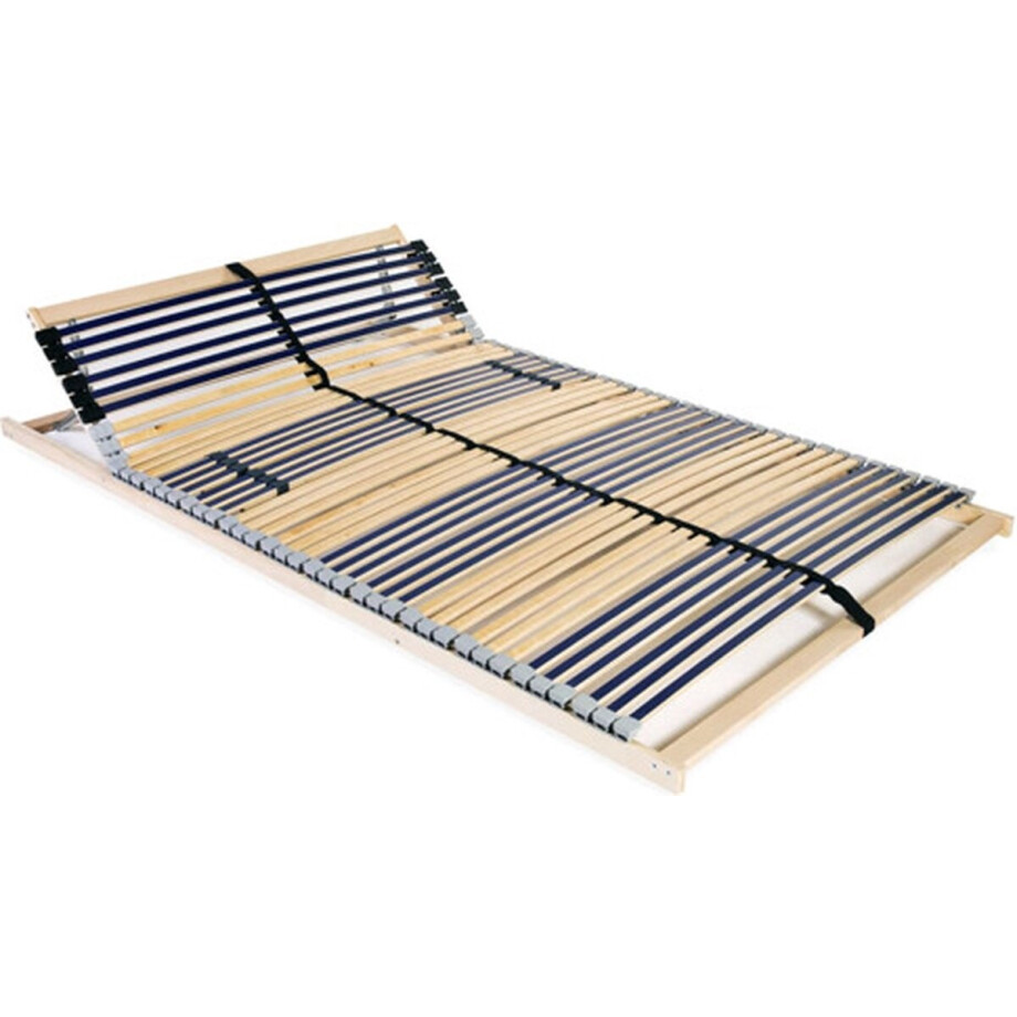 vidaXL - Lattenbodem - met - 42 - latten - 7 - zones - 140x200 - cm vidaXL - Lattenbodem - met - 42 - latten - 7 - zones - 140x200 - cm afbeelding 1