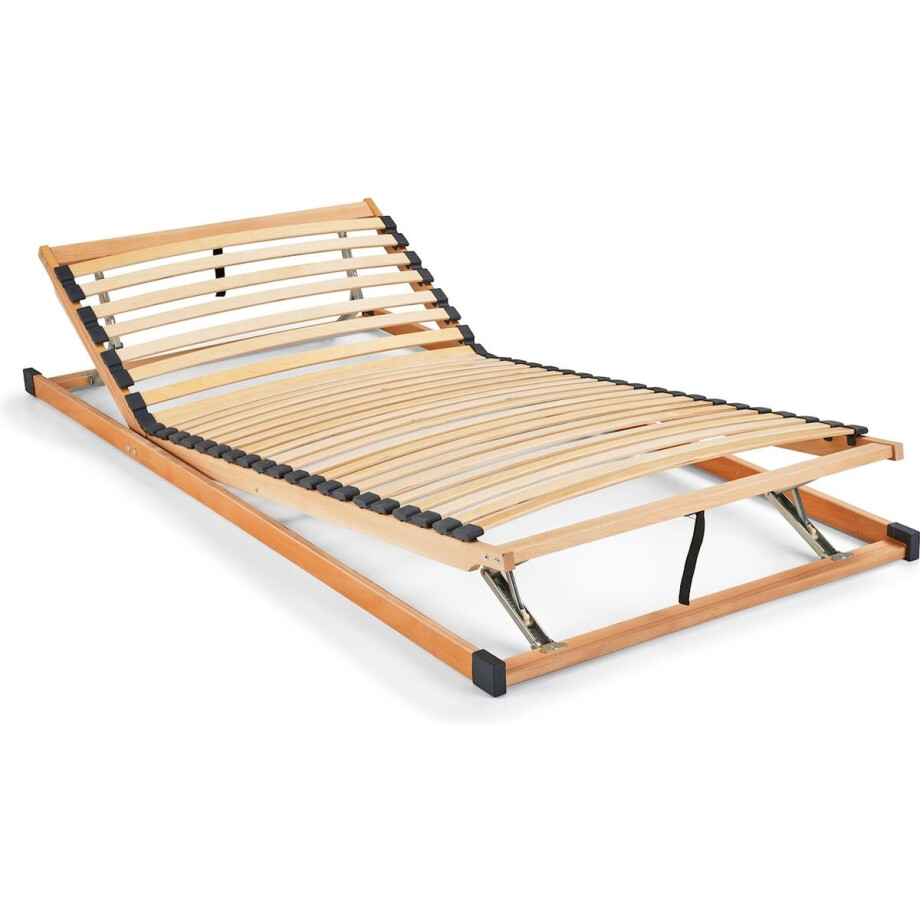 Beter Bed Bossflex 200 Lattenbodem 90 x 200 cm - Handverstelbaar - Bedbodem - Max. 90kg - Hout afbeelding 1