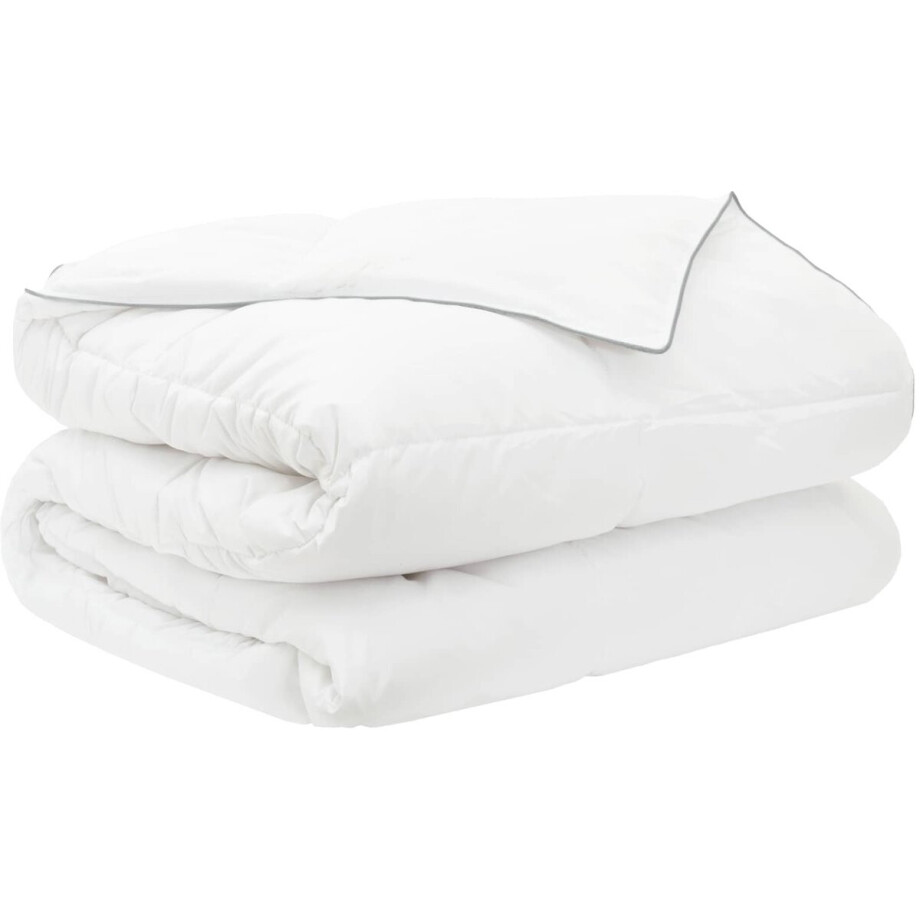 vidaXL - Dekbed - en - Kussen - Set - 3 - st - 260 - x - 220 - cm - Winter - 720 - g/pc - Wit afbeelding 