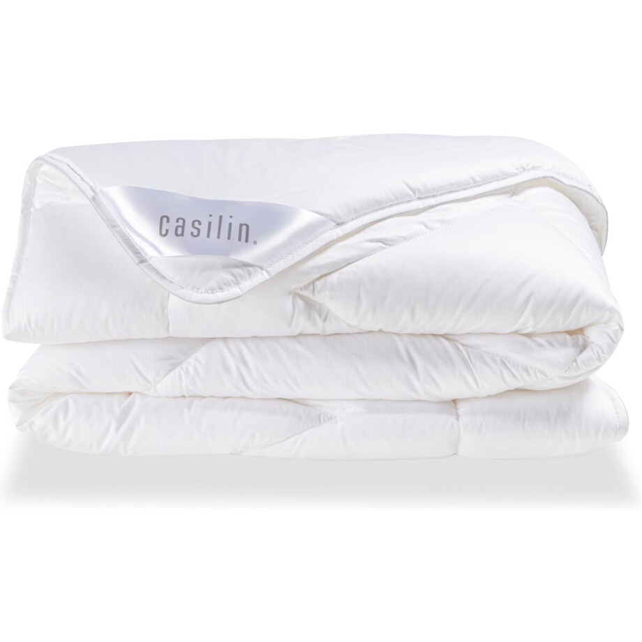 Casilin Dekbed 2 persoons 240 x 220cm - Katoen Satijn - Hotelkwaliteit - Wit Casilin Dekbed 2 persoons 240 x 220cm - Katoen Satijn - Hotelkwaliteit - Wit afbeelding 1