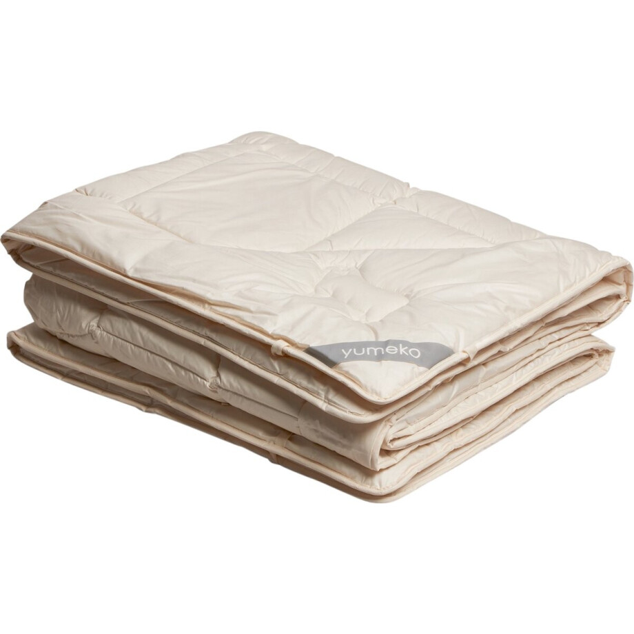 Yumeko dekbed wol lente/herfst 240x220 - Biologisch & ecologisch Yumeko dekbed wol lente/herfst 240x220 - Biologisch & ecologisch afbeelding 1