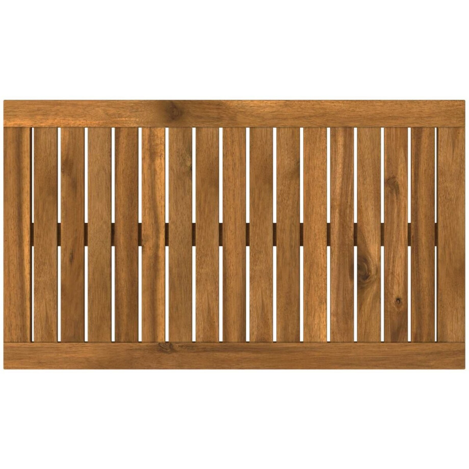 vidaXL - Tafelblad - 68,5 - x - 40 - x - 2 - cm - Rechthoekig - Massief - Acacia - Hout afbeelding 1