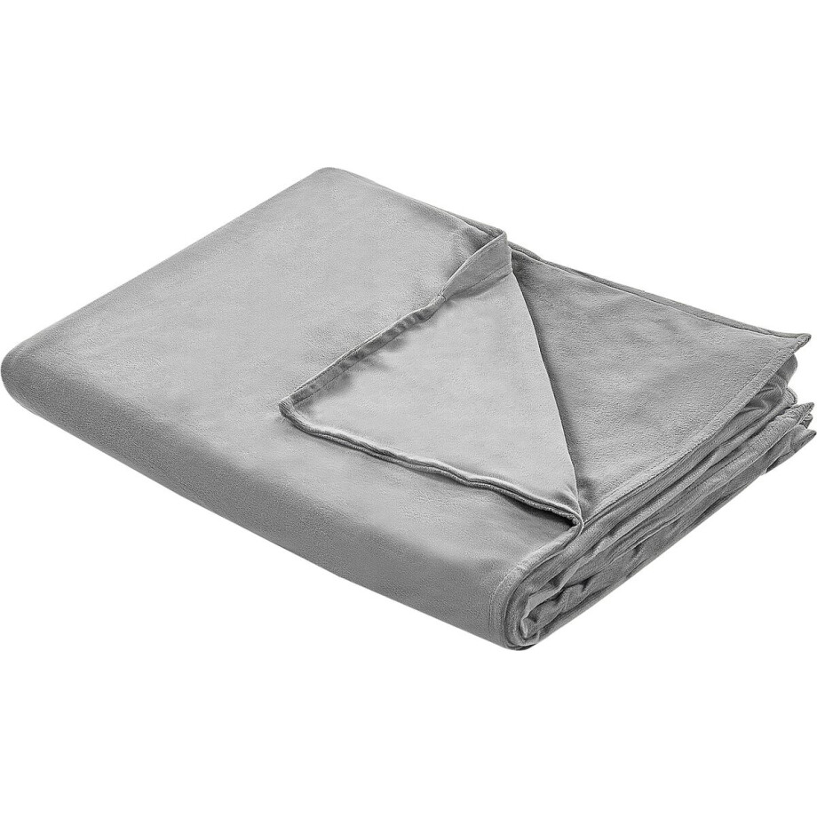 RHEA - Verzwaringsdeken hoes - Grijs - 135 x 200 cm - Polyester RHEA - Verzwaringsdeken hoes - Grijs - 135 x 200 cm - Polyester afbeelding 1