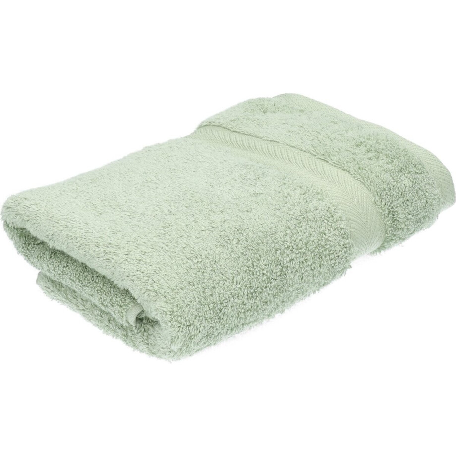 Lasa Home | Badhanddoek Royal Cresent Grijs-Groen 50x100 cm afbeelding 1