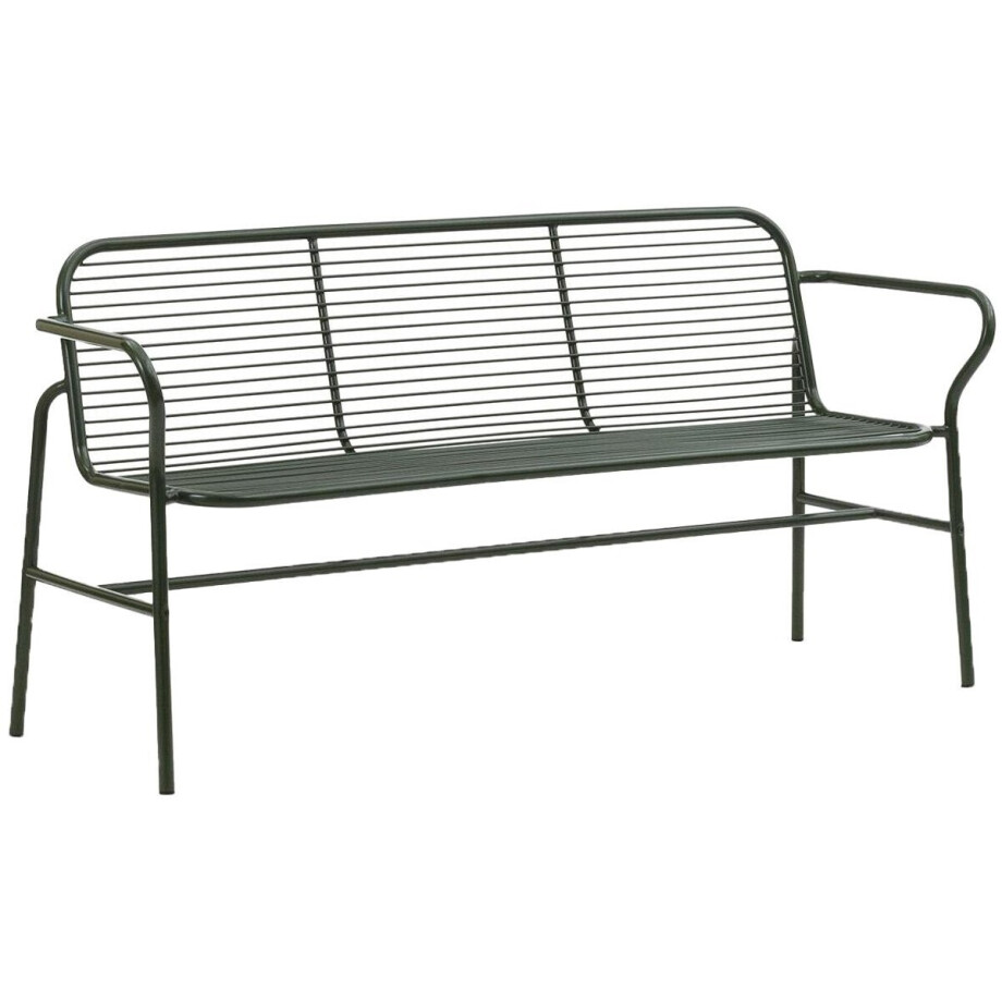 Normann Copenhagen Vig Outdoor Eetbank Dark Green afbeelding 1