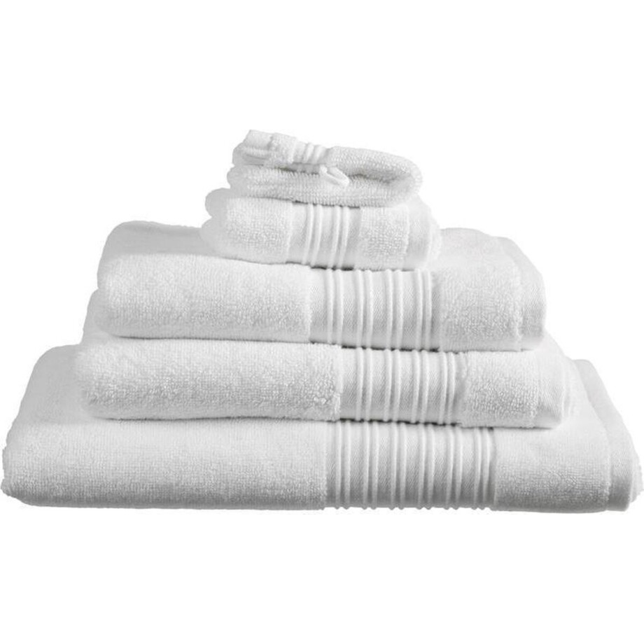 Beddinghouse Sheer Badhanddoek - 70x140 cm - Wit afbeelding 1