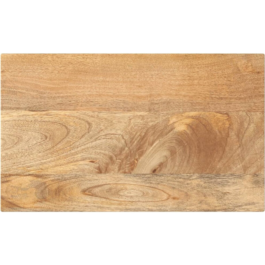 vidaXL - Tafelblad - rechthoekig - 60x40x3,8 - cm - massief - mangohout afbeelding 1