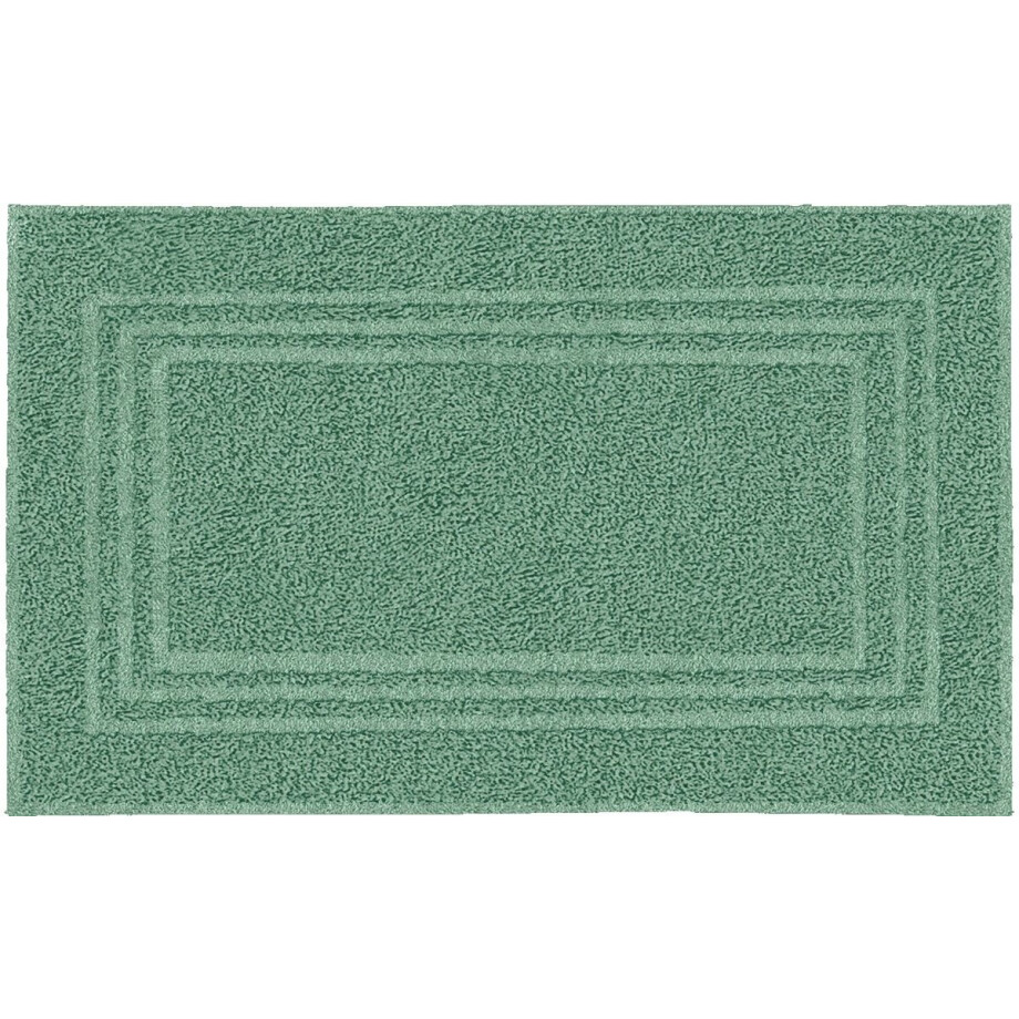 Kleine Wolke Lodge Badmat Katoen Groen 80x50 cm afbeelding 1