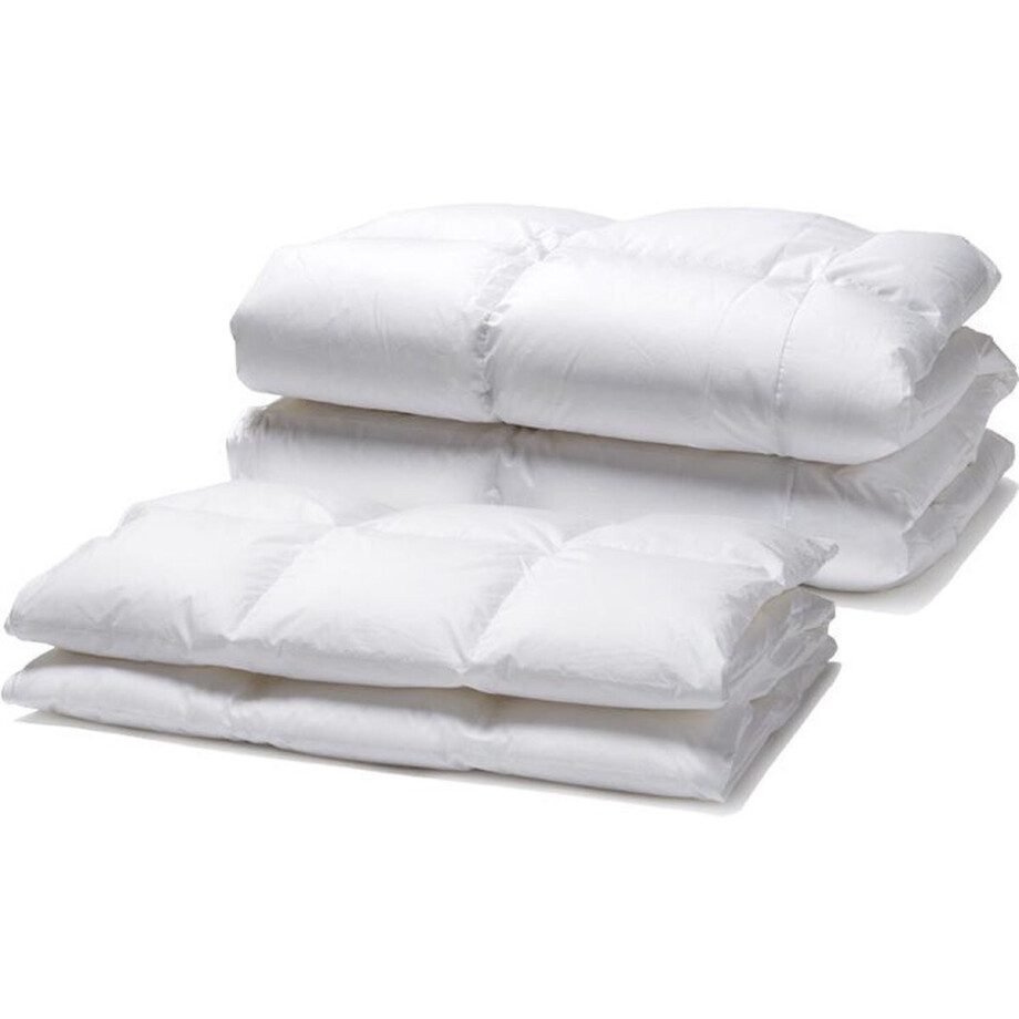 White Cloudz - Donzen dekbed Aspen - 100% Poolse ganzendons - 240 x 220 - 4-seizoenen White Cloudz - Donzen dekbed Aspen - 100% Poolse ganzendons - 240 x 220 - 4-seizoenen afbeelding 1
