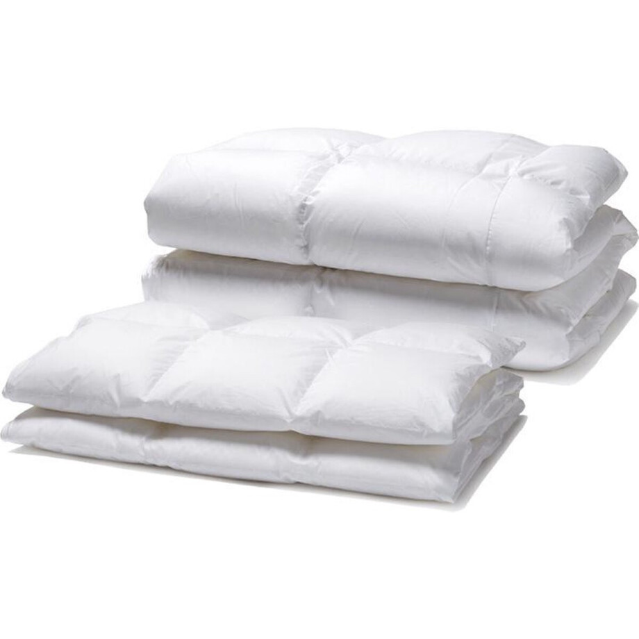 White Cloudz - Donzen dekbed Graz - 90% eendendons - 155 x 220 - 4-seizoenen afbeelding 1