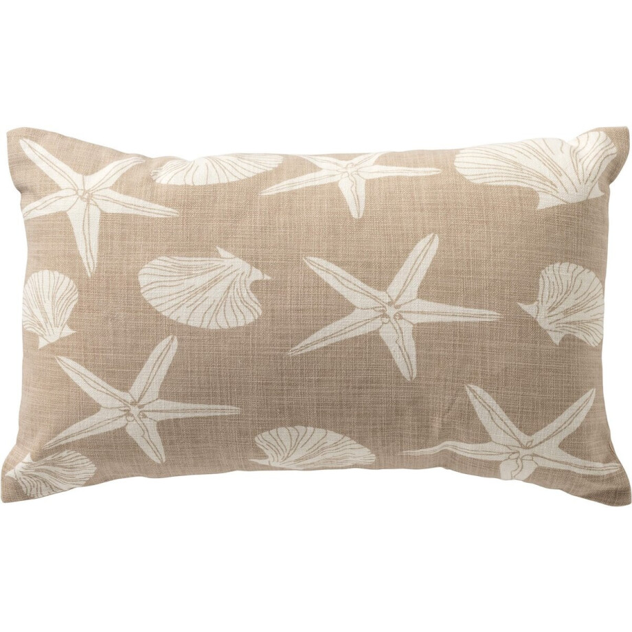 Dutch Decor ORLI - Kussenhoes 30x50 cm - Pumice Stone - beige - met rits - zonder binnenkussen afbeelding 1