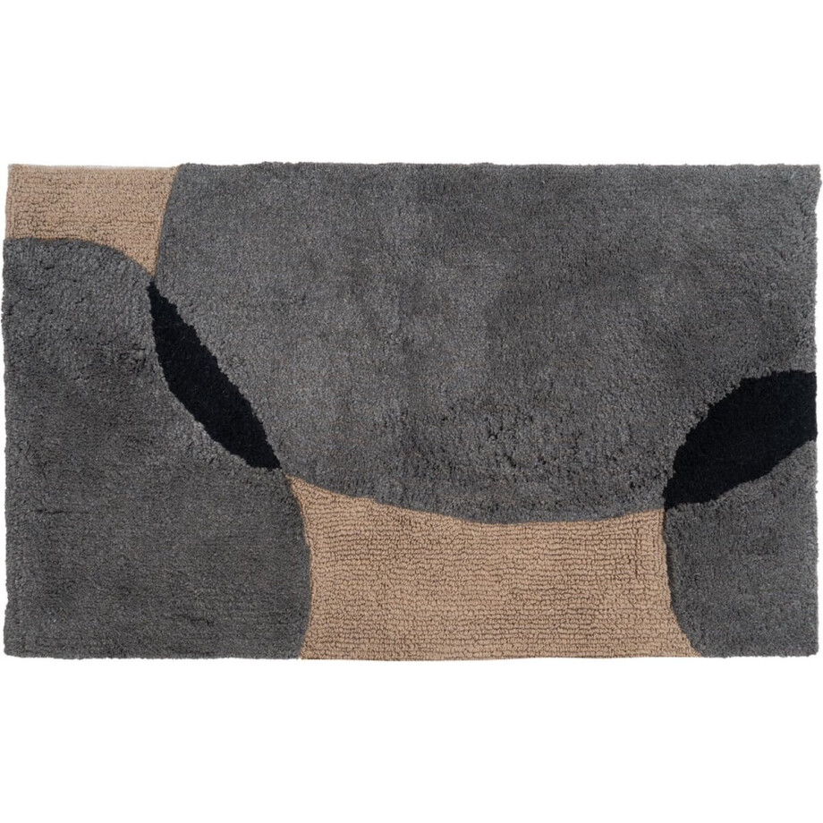 Badmat Bink - Grey 60 x 100 cm Badmat Bink - Grey 60 x 100 cm afbeelding 1