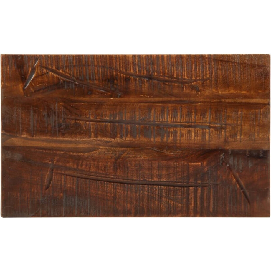 vidaXL - Tafelblad - rechthoekig - 60x30x2,5 - cm - massief - gerecycled - hout afbeelding 1